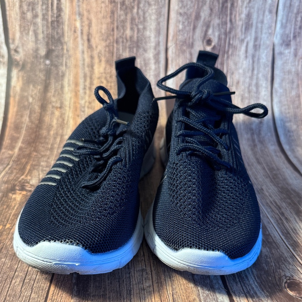 Worn Once Blue and Gray Slip On Sneakers Size 8.5 (fits like a 7) Item #PHK7107